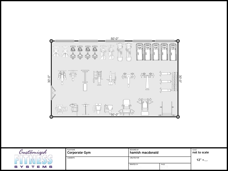 Gymnasium Floor Plans Dimensions  Gym  Floor  Plans  Customized Fitness