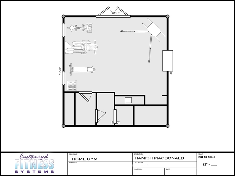 Gym Floor Plans Customized Fitness